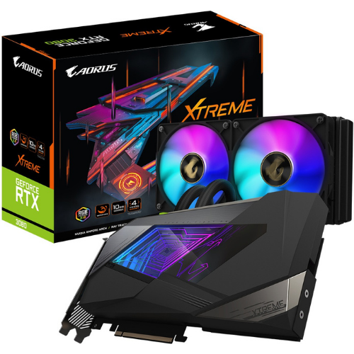 Gigabyte Aorus GeForce RTX 3080 LHR Xtreme Waterforce 10G (rev. 2.0)