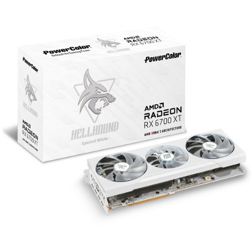 Powercolor Hellhound Spectral White Radeon RX 6700 XT