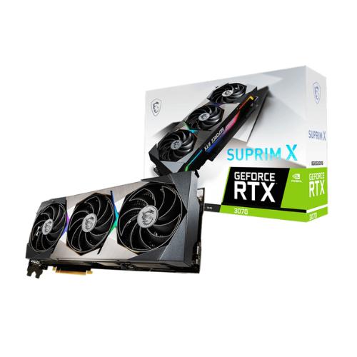 MSI GeForce RTX 3070 Suprim X 8G LHR