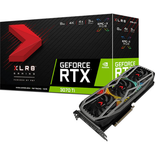 PNY GeForce RTX 3070 Ti 8GB XLR8 Gaming Revel Edition