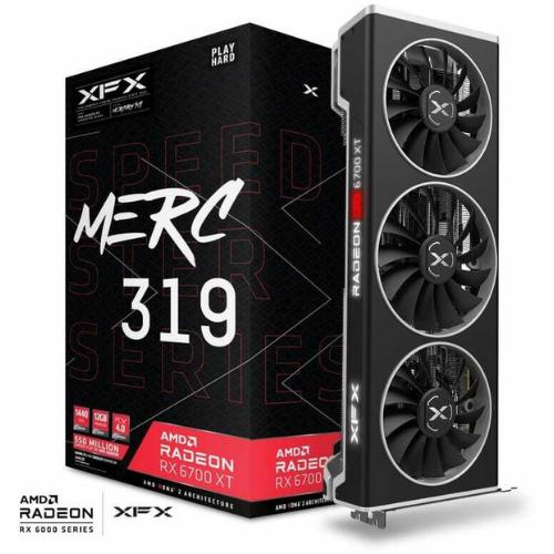 XFX Radeon RX 6700 XT Mercury 319 Black