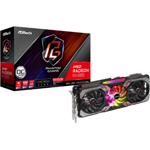 ASRock Radeon RX 6800 Phantom Gaming D 16G OC