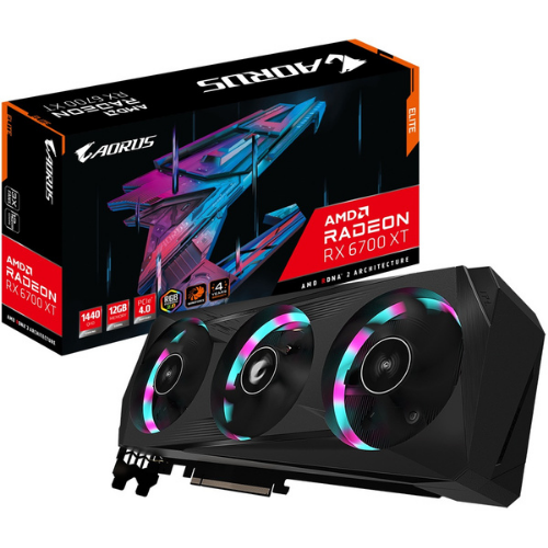 Gigabyte Radeon RX 6700 XT AORUS Elite 12G